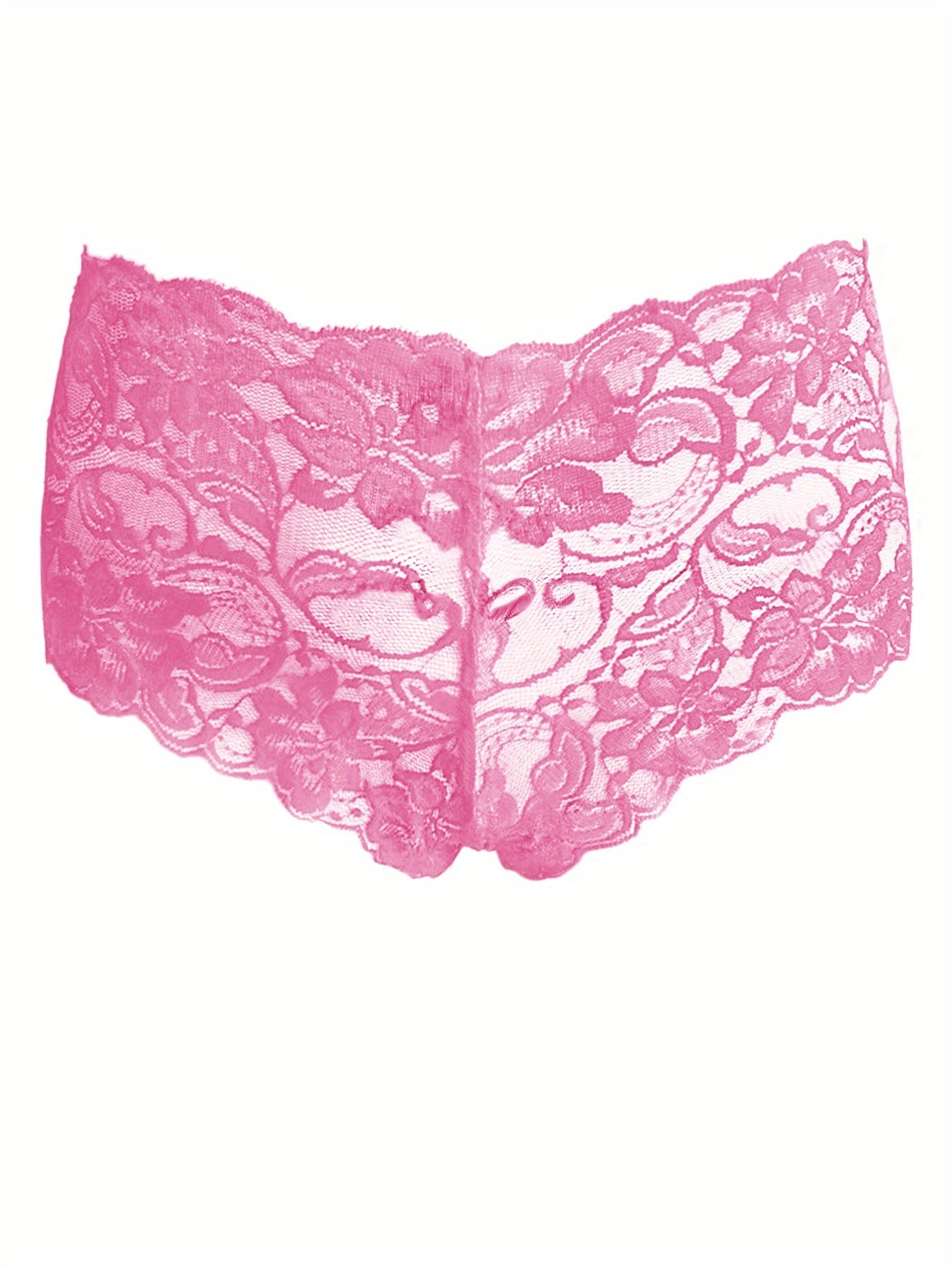 Low - Rise Underwear with Floral trim & cut - out sides - froste Nordal