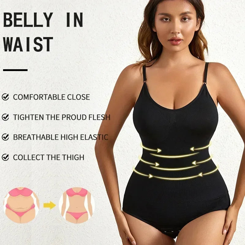 Slimming Shapewear Bodysuit for Women – Seamless Tummy Control & Body Contouring