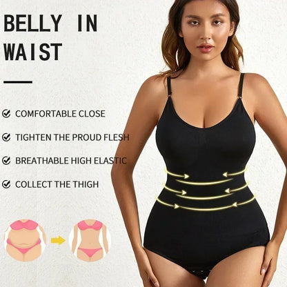 Slimming Shapewear Bodysuit for Women – Seamless Tummy Control & Body Contouring