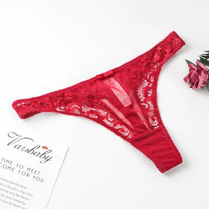 Varsbaby Lace Bra Sets for Women Non - padded Bra Panty Garter Stockings Summer Underwear Lingerie Sexy - froste Nordal